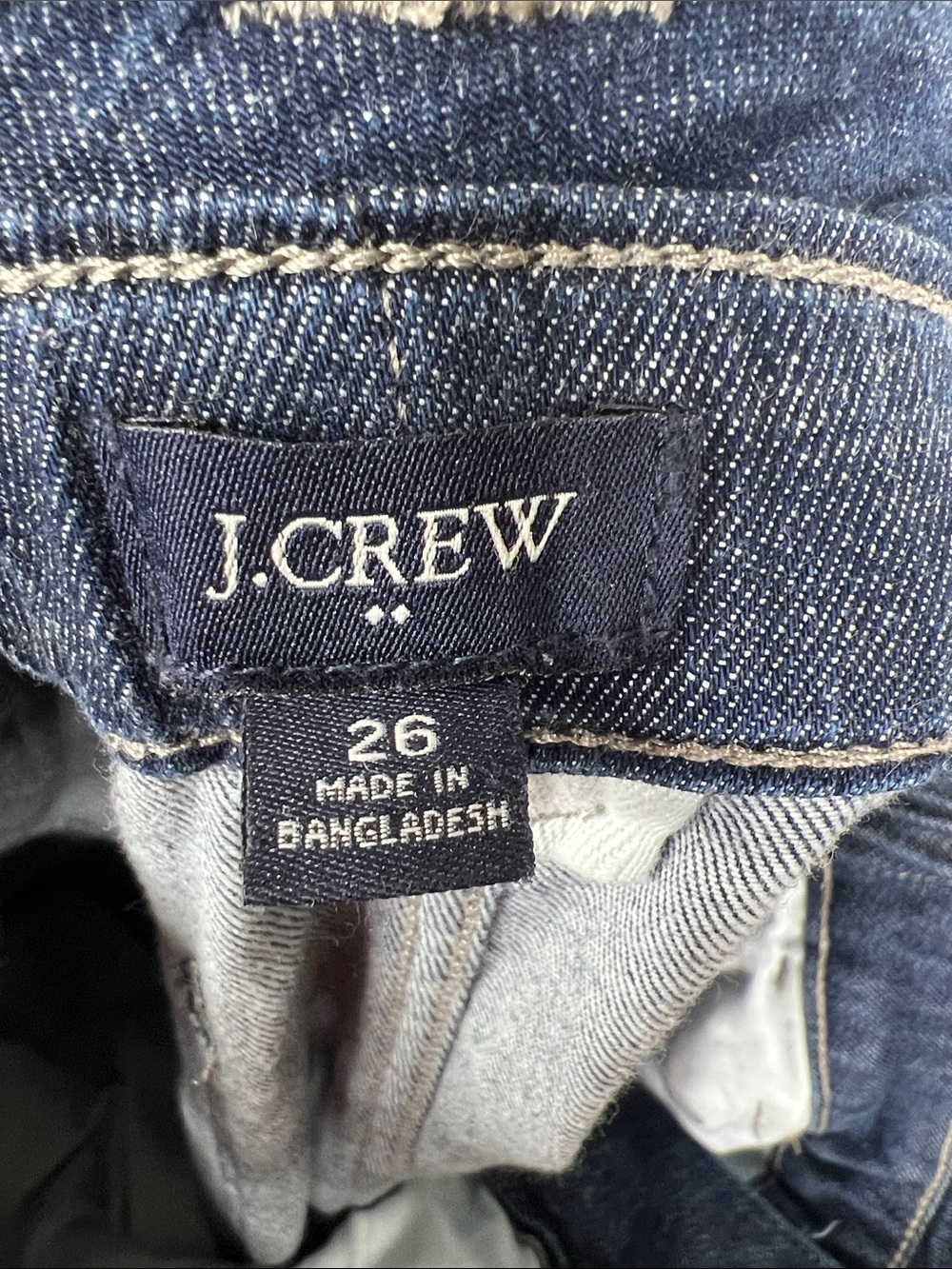 J. Crew Dark Navy Wide-Leg Jeans Women 26 - Picture 3 of 11